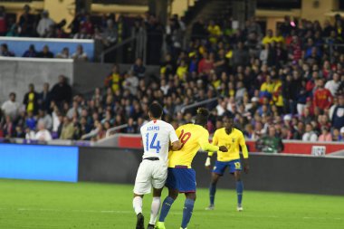 ABD Erkekler Milli Takımı 21 Mart 2019 'da Orlando City Stadyumu' nda Ekvador Milli Takımı 'na ev sahipliği yaptı.. 