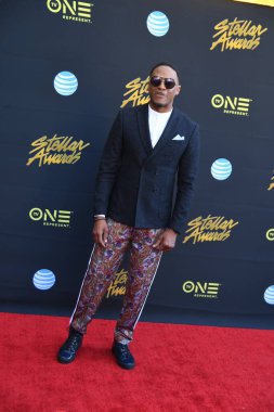 24 Mart 2018 Cumartesi günü Las Vegas 'taki Orleans Resort' ta düzenlenen 33. Yıldız Ödülleri Kırmızı Halı sırasında ünlüler.