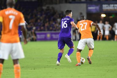 Orlando City SC, 22 Eylül 2018 'de Florida Exploria Stadyumu' nda Houston Dynamo 'yu ağırladı..