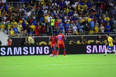 Brezilya, 8 Haziran 2016 tarihinde Orlando Florida 'daki Copa America Centenario' da Haiti ile karşılaştı..