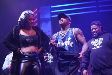 MTV Wild n Out Tour sunucusu Nick Cannon 5 Mart 2020 Perşembe günü Orlando Florida 'daki Amway Center' da.  