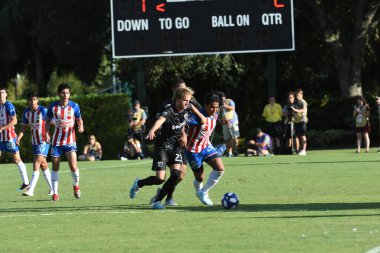 30 Temmuz 2019 'da Orlando Florida' daki Disney 'in Vahşi Spor Dünyası' nda düzenlenen MLS Allstar Haftası sırasında MLS Homegrown oyunu.