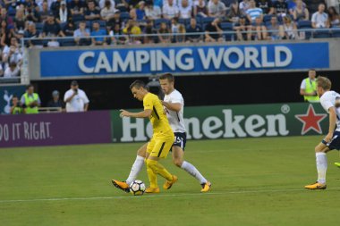Paris Saint-Germain, Tottenham Hotspur 'a karşı 22 Temmuz 2017' de Orlando Florida 'daki Citrus Bowl' da. 