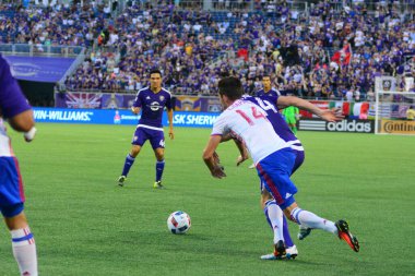 Orlando City, 24 Ağustos 2016 'da Orlando Florida' daki Kamp Dünyası Stadyumunda Toronto FC 'ye ev sahipliği yaptı..