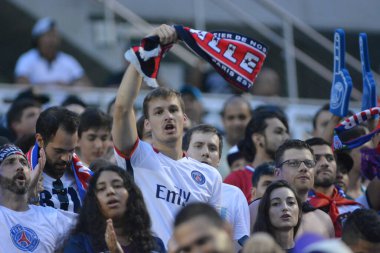 Paris Saint-Germain, Tottenham Hotspur 'a karşı 22 Temmuz 2017' de Orlando Florida 'daki Citrus Bowl' da.  