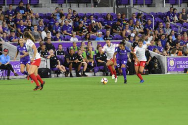Orland Pride, 25 Ağustos 2018 'de Orlando Florida' daki Exploria Stadyumu 'nda Chicago Red Stars' a ev sahipliği yapıyor.. 