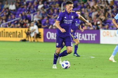 Orlando City 26 Temmuz 2018 'de Florida Exploria Stadyumu' nda NYC FC 'ye ev sahipliği yaptı. Fotoğraf: Marty Jean-Louis