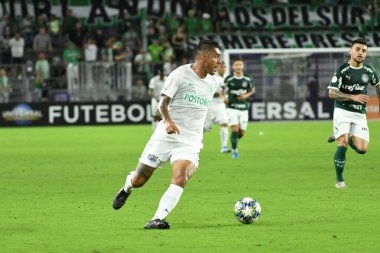 Florida Kupası 2020: S.E Palmeiras - Atletico Nacional maçı 15 Ocak 2020 Çarşamba günü Orlando Florida Exploria Stadyumu 'nda..  