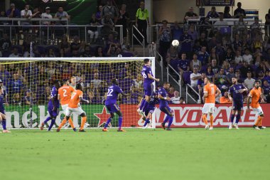 Orlando City SC, 22 Eylül 2018 'de Florida Exploria Stadyumu' nda Houston Dynamo 'yu ağırladı..