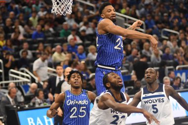 Orlando Magic, 7 Şubat 2019 'da Orlando, Florida' da bulunan Amway Arena 'da Minnesota Timberwolves' a ev sahipliği yapar..  
