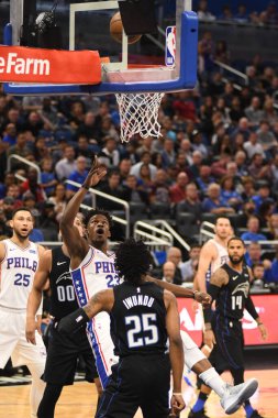 Orlando Magic, Philadelphia 76ers 'ı 14 Kasım 2018' de Orlando Florida 'daki Amway Center' da ağırlıyor.. 