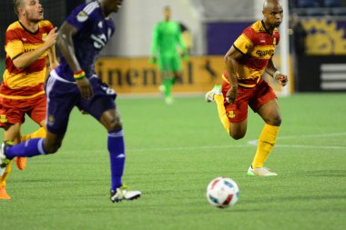 Orlando City SC, 29 Haziran 2016 'da Orlando Florida' daki Kamp Dünyası Stadyumu 'nda Fort Lauderdale Strikers' a ev sahipliği yaptı..