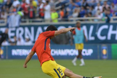 Paris Saint-Germain, Tottenham Hotspur 'a karşı 22 Temmuz 2017' de Orlando Florida 'daki Citrus Bowl' da.   
