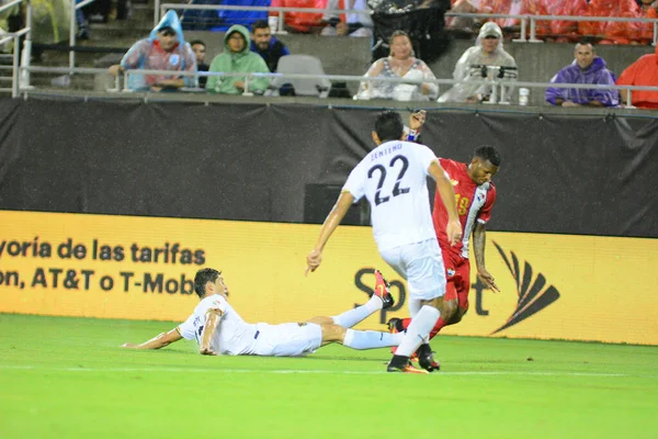 Boliwia Twarz Panama Podczas Copa American Centenario Orlando Floryda Camping — Zdjęcie stockowe