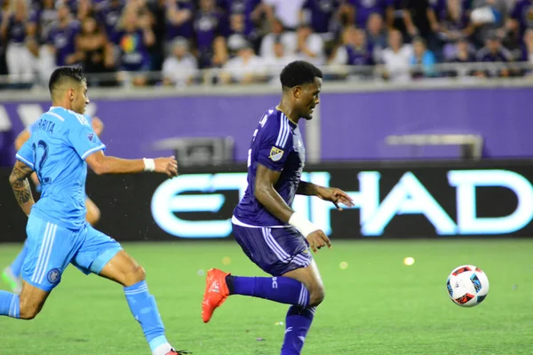 Orlando City SC 28 Ağustos 2016 'da Orlando Florida' daki Camp World Stadyumu 'nda New York City FC' ye ev sahipliği yaptı..  