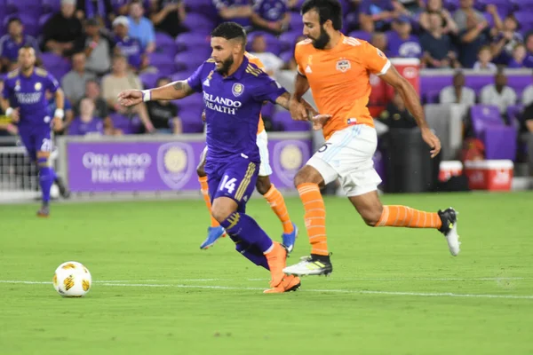 Orlando City SC, 22 Eylül 2018 'de Florida Exploria Stadyumu' nda Houston Dynamo 'yu ağırladı..