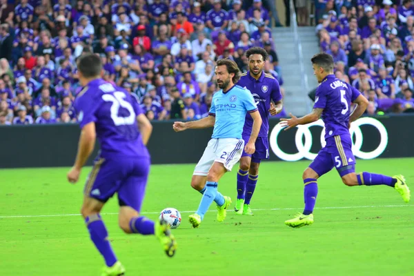 Orlando City Hosts Nyc Orlando City Stadium Orlando Florida March — Stock Fotó