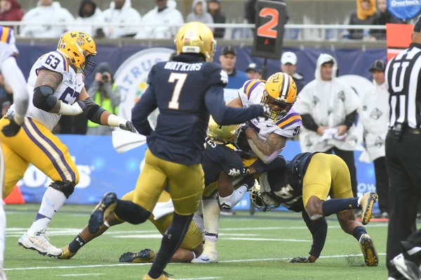 Notre Dame Affronte Les Lsu Lors Citrus Bowl Camping World — Photo