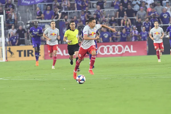 Orlando City Empfängt Sonntag Juli 2019 Die New York Red — Stockfoto