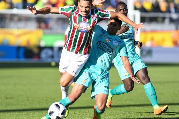 Fluminense Barcelona Během Floridského Poháru Stadionu Spectrum Ledna 2018 Orlandu — Stock fotografie