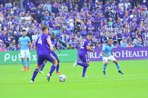 Orlando City Hosts Nyc Orlando City Stadium Orlando Florida March — Stock Fotó