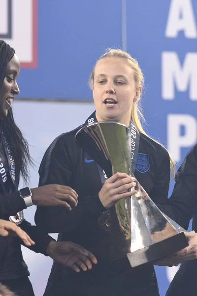 Shebelieves Cup Crowns England Champions Raymond James Stadium Tampa Florida — Stock Photo, Image