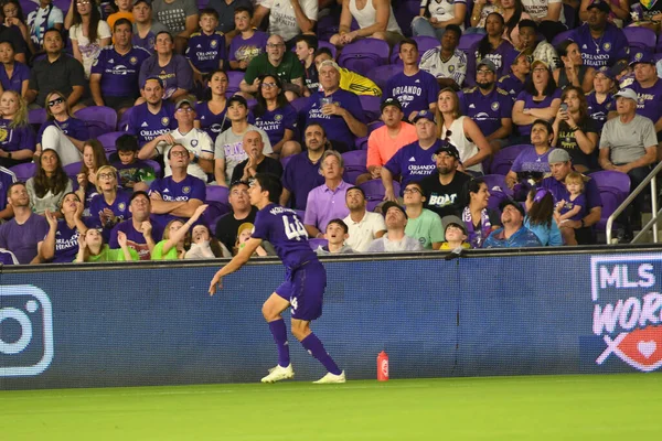 Orlando City Hospeda Colorado Rapids Orlando City Stadium Orlando Florida — Fotografia de Stock