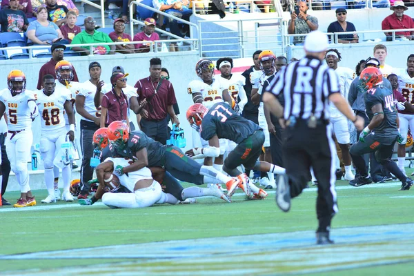 Florida Rattlers Enfrentar Bethune Cookman Wildcats Durante Clássicos Flórida Estádio — Fotografia de Stock