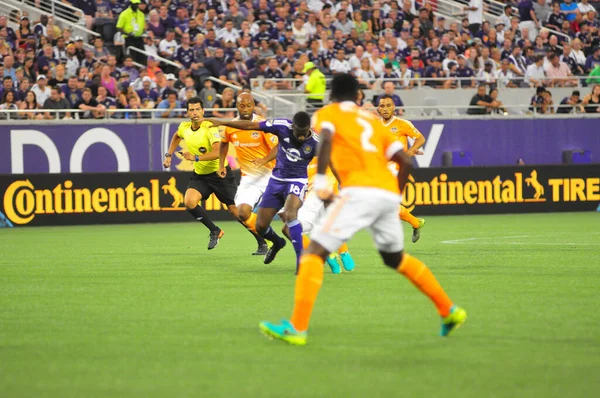 Orlando City Sediou Houston Dynamo Julho 2016 Camping World Stadium — Fotografia de Stock