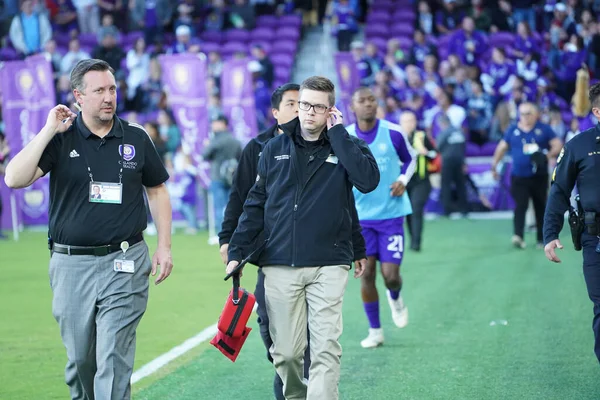 Orlando City Hospeda Real Salt Lake Estádio Exploria Sábado Fevereiro — Fotografia de Stock