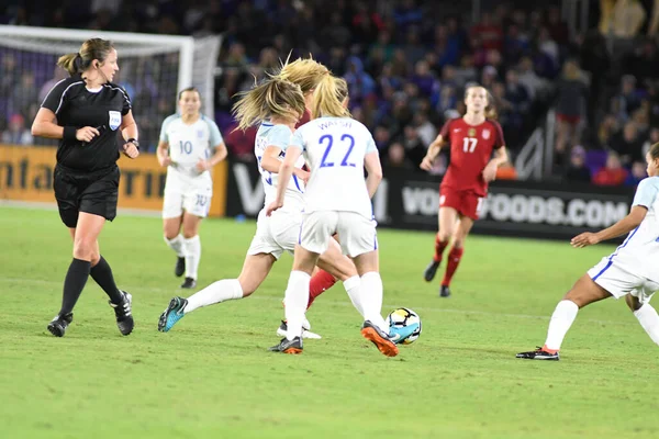 ABD, 7 Mart 2018 tarihinde Orlando City Stadyumu 'ndaki SheBelives Kupası' nda İngiltere ile karşı karşıya geldi.. 