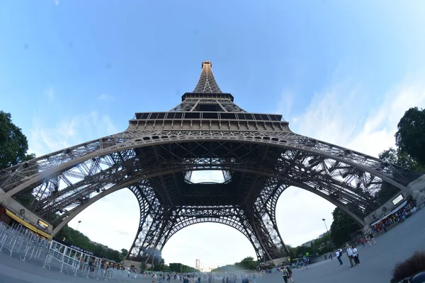 Die Verschönerte Stadt Paris Frankreich Mai 2017 — Stockfoto