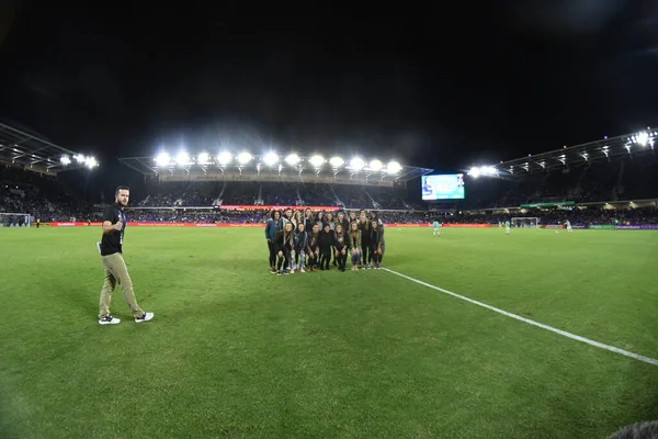 Orlando City Värd Minnesota United Orlando City Stadium Orlando Florida — Stockfoto