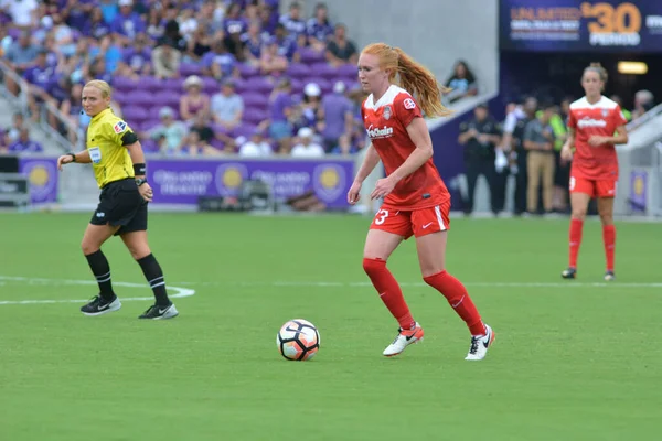 Orlando Pride Nisan 2017 Orlando City Stadyumu Nda Washington Spirit — Stok fotoğraf