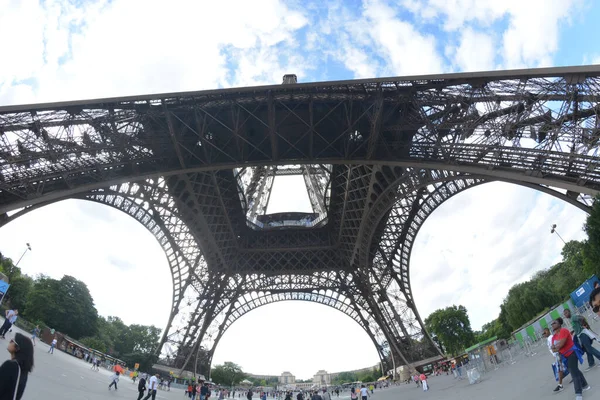 Die Verschönerte Stadt Paris Frankreich Mai 2017 — Stockfoto