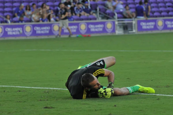 Orlando City Gastheer Van Columbus Crew Orlando City Statium Augustus — Stockfoto