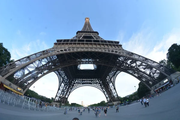 Die Verschönerte Stadt Paris Frankreich Mai 2017 — Stockfoto