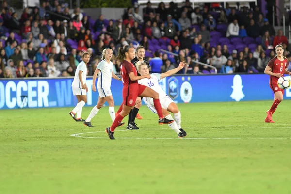 ABD, 7 Mart 2018 tarihinde Orlando City Stadyumu 'ndaki SheBelives Kupası' nda İngiltere ile karşı karşıya geldi..  