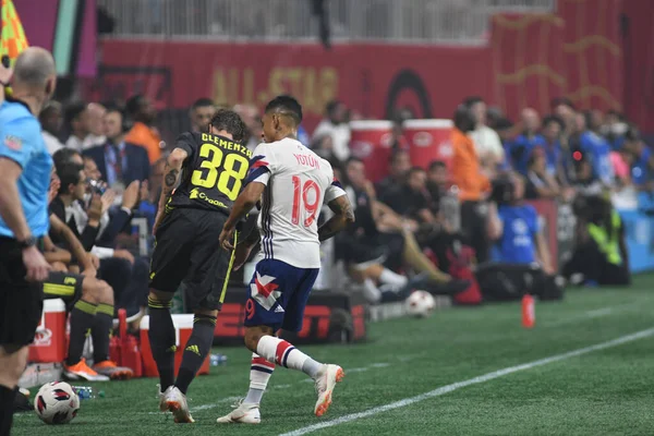 1 Ağustos 2018 tarihinde Atlanta 'daki Mercedez Benz Stadyumu' nda tüm yıldızlar Juventus 'a karşı..  