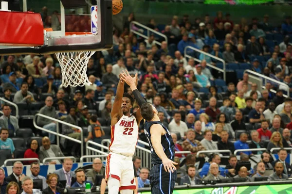 Orlando Magic 1 Şubat 2020 tarihinde Orlando Florida 'daki Amway Center' da Miami Heat 'e ev sahipliği yaptı.. 