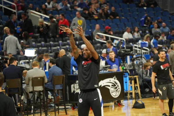 Orlando Magic Hostit Clippers Amway Center Orlando Florida Neděli Ledna — Stock fotografie