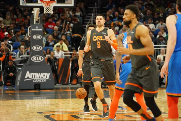 Basketbalwedstrijd Het Amway Center Orlando Florida Woensdag Januari 2020 — Stockfoto