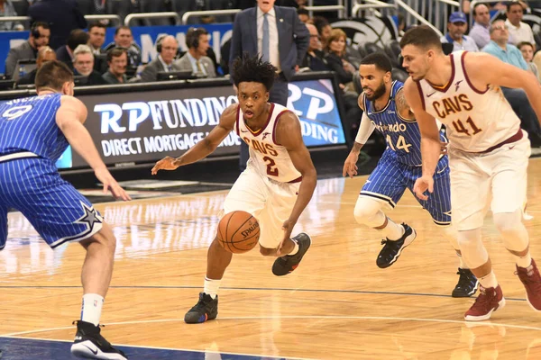 Orlando Magic Φιλοξενεί Τους Cleveland Cavaliers Στο Amway Center Στο — Φωτογραφία Αρχείου