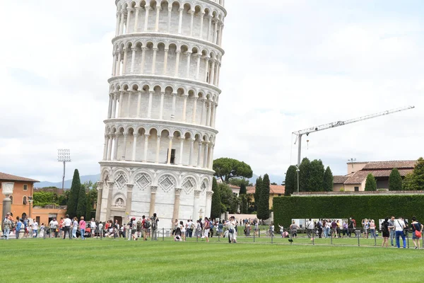 Eğik Pisa Kulesi Talya — Stok fotoğraf