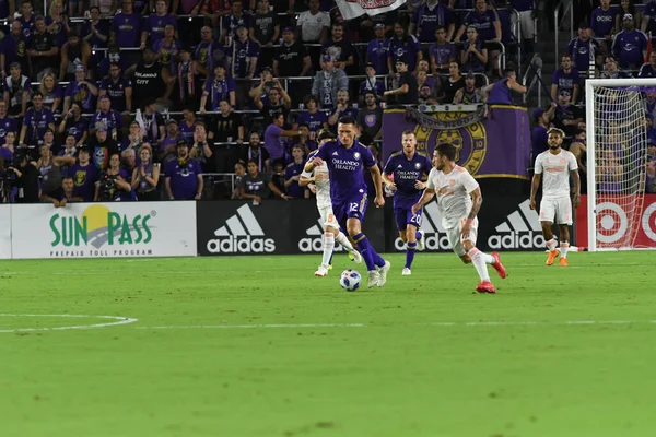 Orlando City SC, 24 Ağustos 2018 'de Florida Exploria Stadyumu' nda Atlanta United 'a ev sahipliği yaptı.