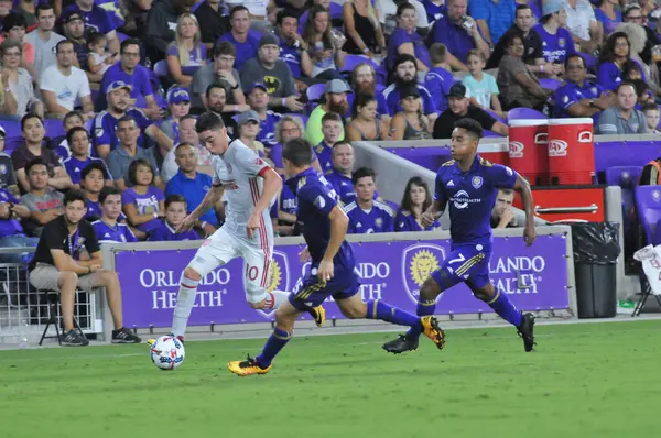 Orlando City Ospita Atlanta United All Orlando City Stadium Orlandon — Foto Stock