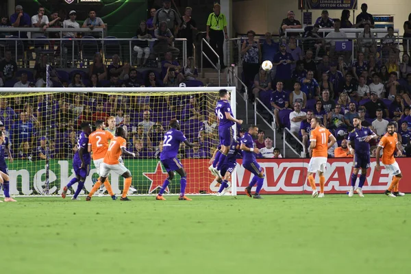 Orlando City SC, 22 Eylül 2018 'de Florida Exploria Stadyumu' nda Houston Dynamo 'yu ağırladı..