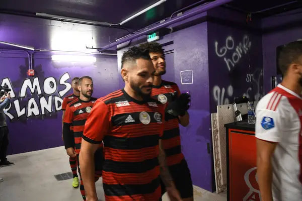 Ajax Flemengo Orlando City Stadium Jueves Enero 2019 — Foto de Stock