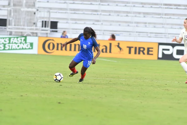 Fransa, 7 Mart 2018 tarihinde Orlando 'daki Orlando City Stadyumu' nda oynanan SheBelives Kupası 'nda Almanya ile karşı karşıya geldi.. 