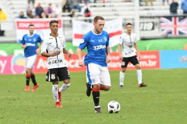 13 Ocak 2018 'de Orlando Florida' daki Spektrum Stadyumu 'nda düzenlenen Florida Kupası' nda Korucular Corinthianlara karşı..